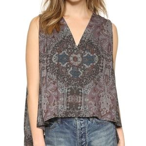 Free People Darcy Double V Swing Tank